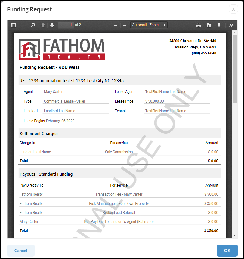 STEP FOUR: Funding Summary – intelliAgent